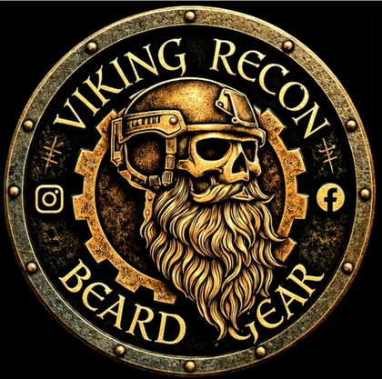 Viking Recon Beard Gear medallion logo